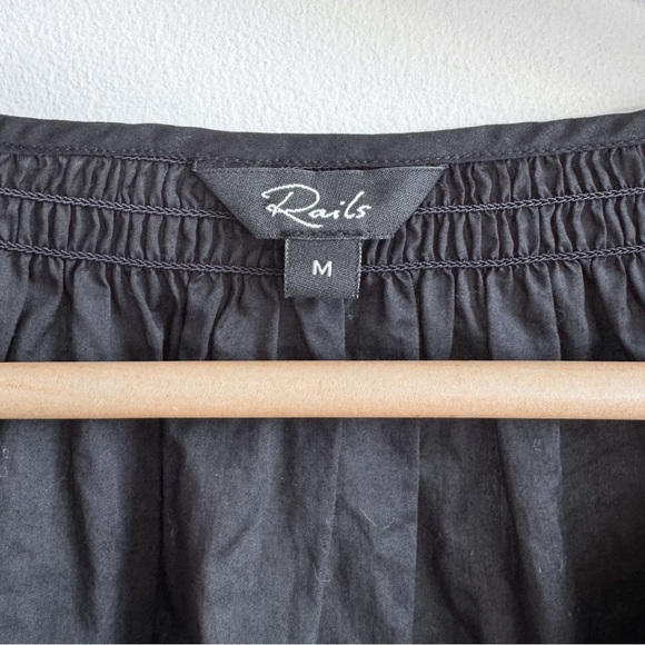 RAILS • Mariah Top in True Black - Picture 10 of 13